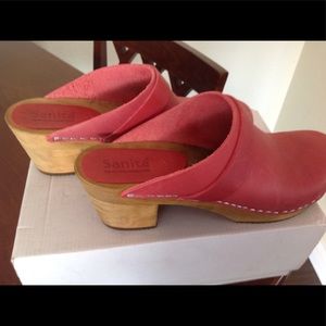 Sanita Wooden Clogs